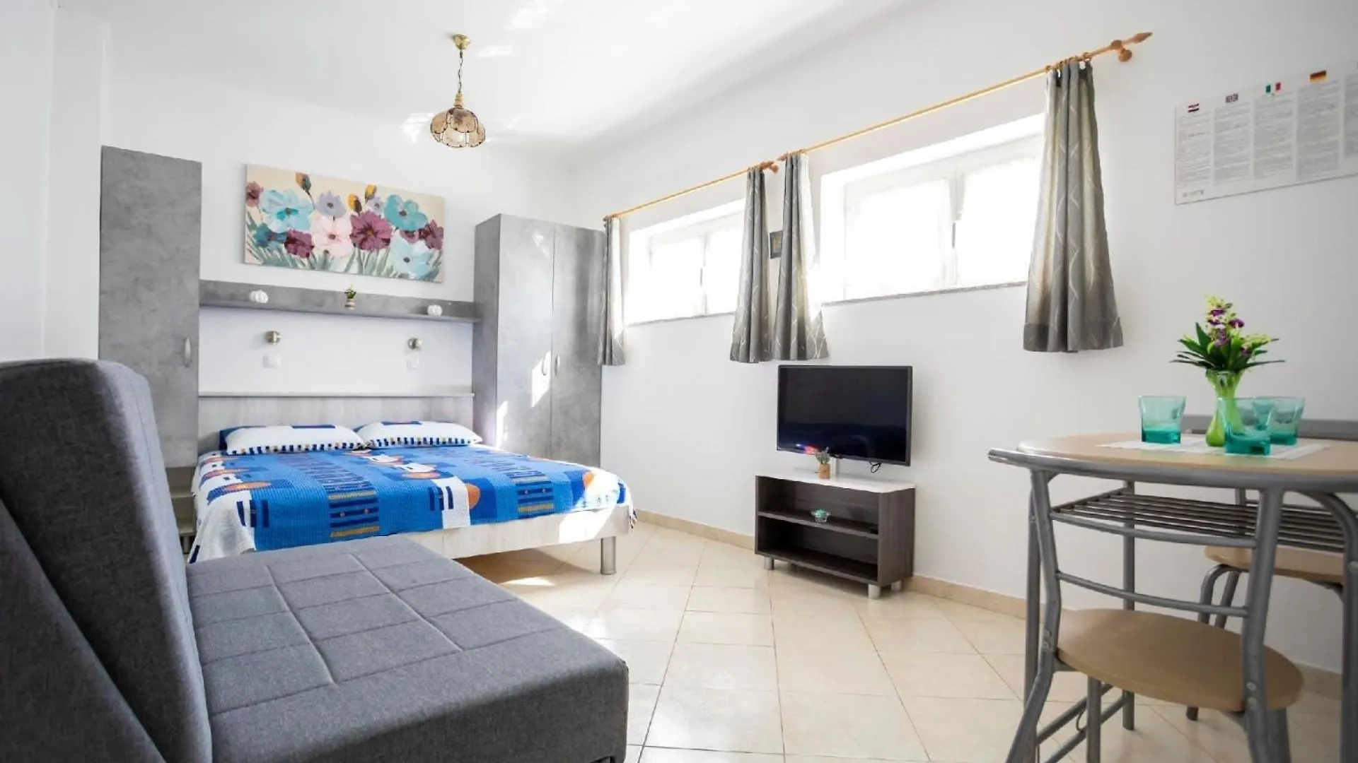 Apartment Studio Fuer 2 Personen Ca 25 Qm In Njivice, Kvarner Bucht Krk Croatia