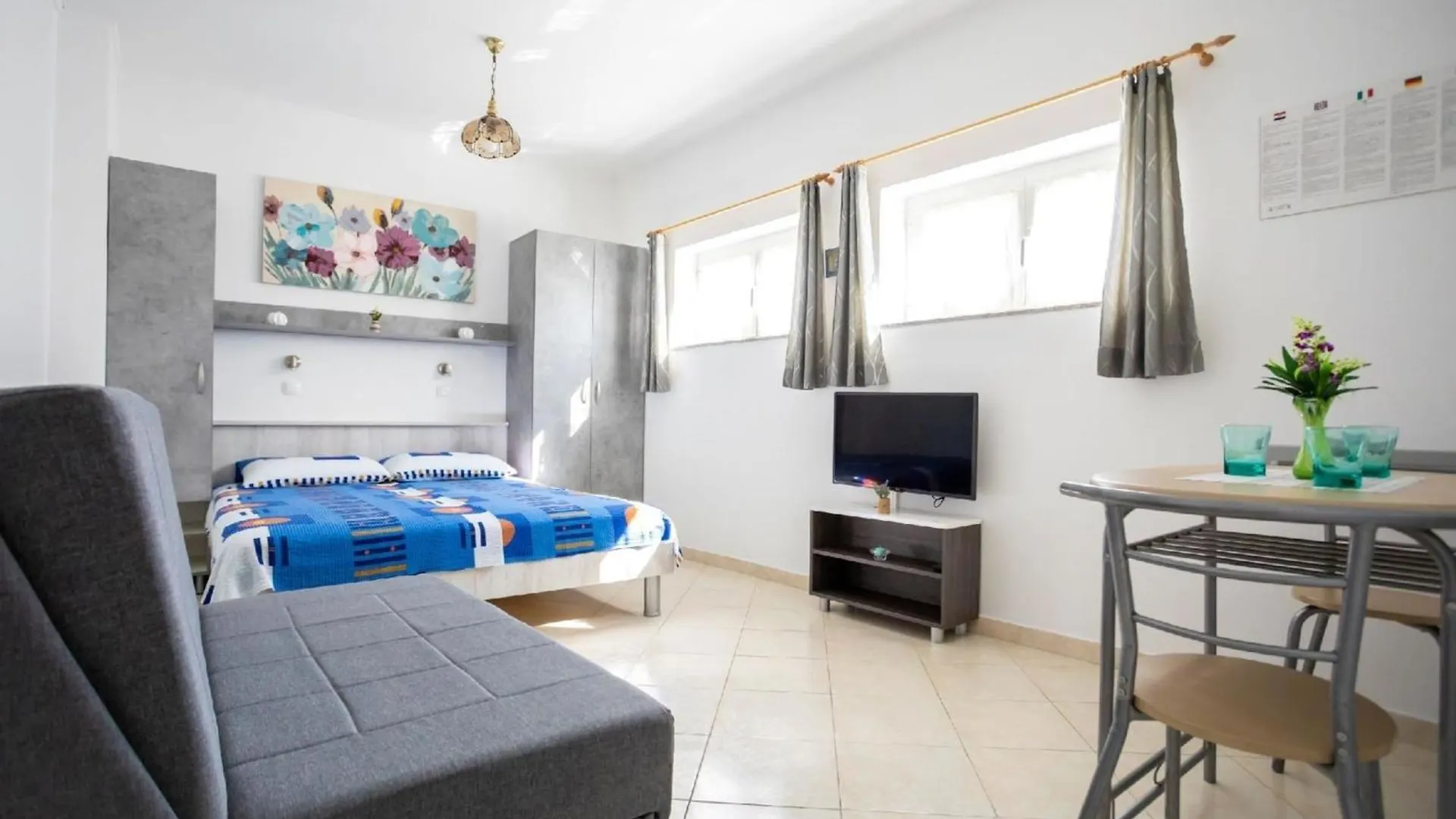 Studio Fuer 2 Personen Ca 25 Qm In Njivice, Kvarner Bucht Krk 0*, Njivice Croatia